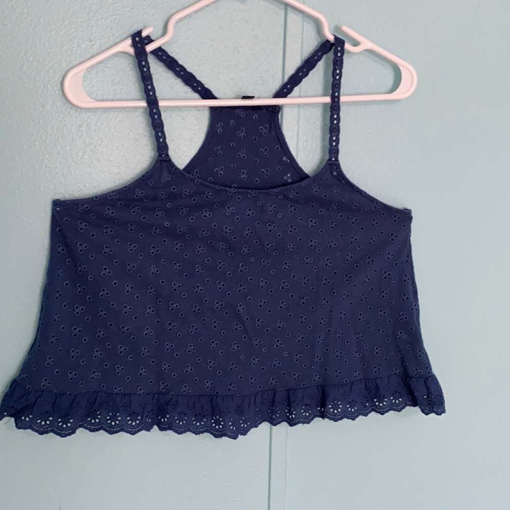 Blue tank top